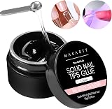Makartt Nail Glue 3D Gel for Nail Art Press-Ons Long Lasting UV/LED Cure