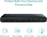 TP-Link UH720 Powered USB Hub 7 Data Ports 2 Smart Charge Ports 12V/4A view 6