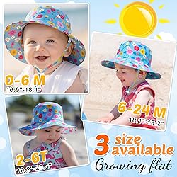 Baby Sun Hat Kids Summer UPF 50+ Toddler Bucket Hat