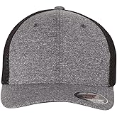 Flexfit Flexfit Mélange Trucker Cap One Size Heather Grey/ Black
