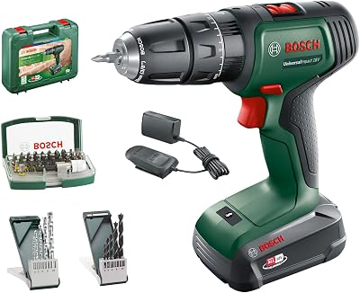 Akku Schlagbohrschrauber UniversalImpact 18V (1 Akku, 18 Volt System, im Koffer) – Amazon Edition