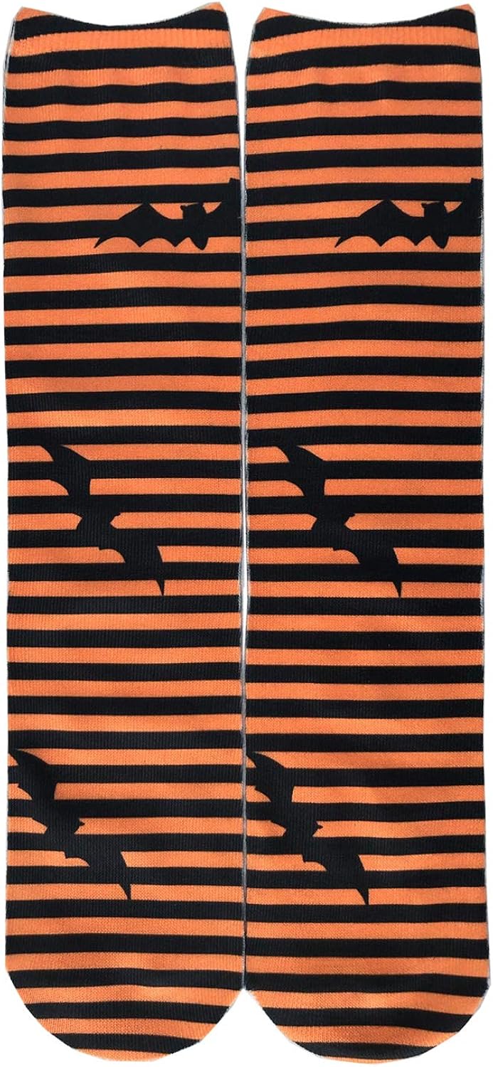 SherryDC Mens Novelty Funny Crazy Graphic Photo 3D Print Casual Long Crew Tube Socks