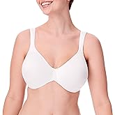 Bali Women's Push-Up Bra, Live It Up Full-Coverage Bras for Women, Cushioned Straps, Full Coverage