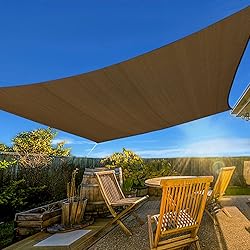 Artpuch 6'x9' Customize Mocha Brown Sun Shade Sail