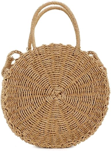 round beach bag