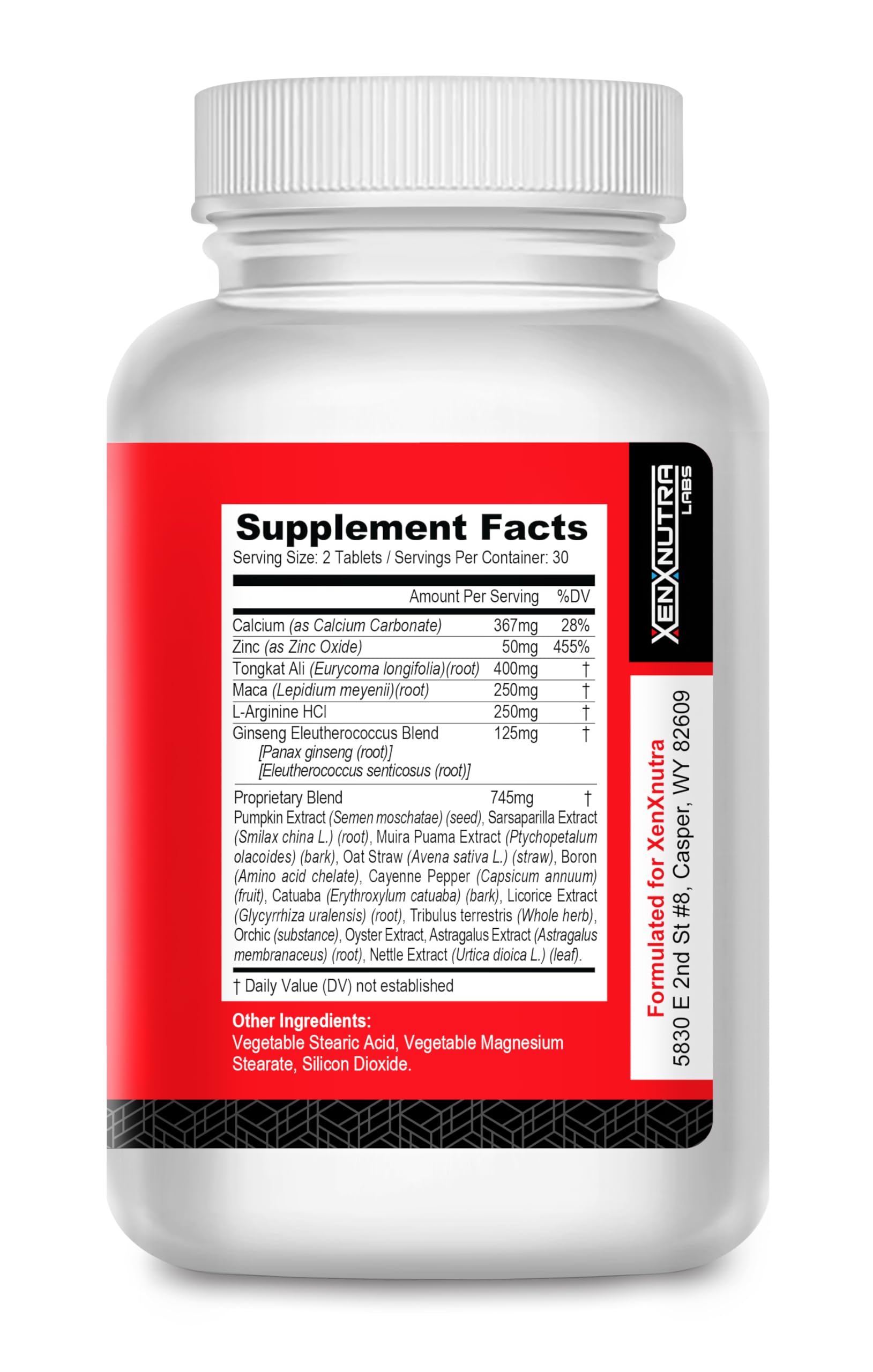 Mr Man Male Enlargement Pills- Size Enhancing Supplement for Men- Add Over 3 in 90 Days- 60 Tablets