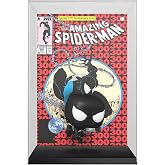 Funko The Amazing Spider-Man Black Suit Pop! in Comic Book Display Case - Limited Edition Exclusive