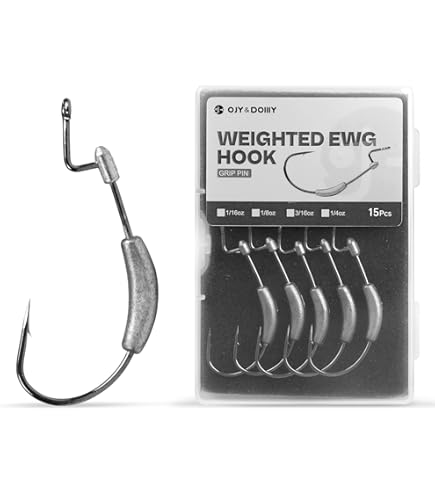 Amazon.com : Z-Man ZWG40-14PK3 ZWG Weighted Swimbait Hook 4/0, 1/4 oz, 3 pk : Sports & Outdoors Amazon.com : Z-Man ZWG40-14PK3 ZWG Weighted Swimbait Hook 4/0, 1/4 oz, 3 pk : Sports & Outdoors
