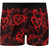 Glaphy Men's Underwear Mens Boxer Briefs Comfortable Boxer for Men