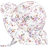 JAN & JUL Adjustable Cotton Floppy Sun Hat with 50+ UPF Protection for Girls