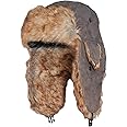ONWAY Trapper Hat Winter Hats for Women Men with Faux Fur Ear Flaps