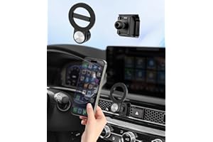 Lxkyanteu Car Phone Holder for Hond Civic 2022 2023 2024 2025 2026 Auto Accessories, Cell Phone Mount Compatible with MagSafe