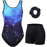 beautyin Gymnastics Leotards for Girls Dance Unitards Biketards Activewear with Shorts