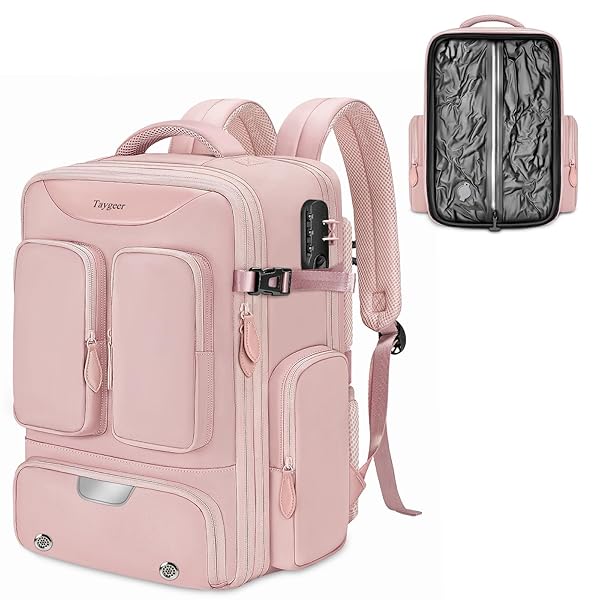 TAYGEER VACUUM BACKPACK, EXPANDABLE VACUUM SEAL CARRY ON...