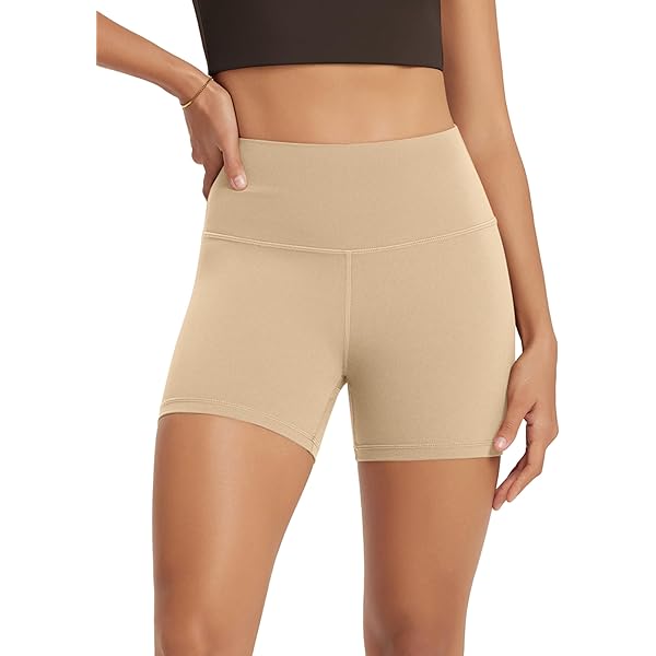 Biker Shorts Colorfulkoala Women's High Waisted With Pockets