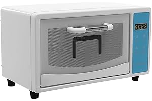 KREIAOER Sterilizer for Nail Tools, 10L Multifunctional Nail Tool Cleaning Machine, Nail Tool Sterilizer with UV & 167℉ Hot Air, Adjustable Tiers, LED Display, For Hair, Salon, Spa, Nail, Salon (Blue)