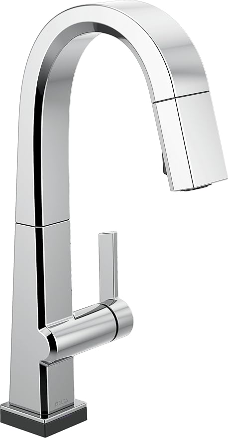 Delta Faucet Pivotal Single Handle Bar Prep Touch Kitchen Sink