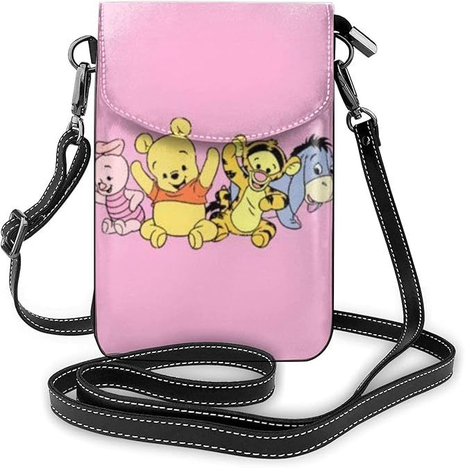 Winnie the Pooh Crossbody Bags for Women's Crossbody Handbags Cell