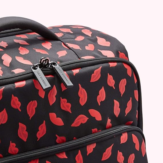 lulu guinness black suitcase