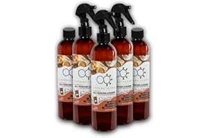 CATENA NANO Natural Pumpkin Spice Bathroom Cleaner (Pack of 6, 8 fl. oz each, 48 fl. oz total) – Fast Acting, All Purpose Spray for Toilet, Shower, Tile, & Sink – Descaler, Limescale, Grime, & Soap Scum Remover
