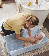 Stokke Flexi Bath Standard Newborn Support Ocean Blue Foldable view 6