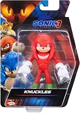 Sonic The Hedgehog Knuckles Action Figure Jakks Pacific 5 Inch Licensed Movie 3 view 3