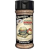 Hi Mountain Seasonings | HICKORY BURGER | Western Style Seasoning | Gourmet Hamburger Seasoning for Grilling, BBQ, & Cooking | Great on Burgers Made from Beef, Venison - Especially Deer & Elk (6.1 Oz)