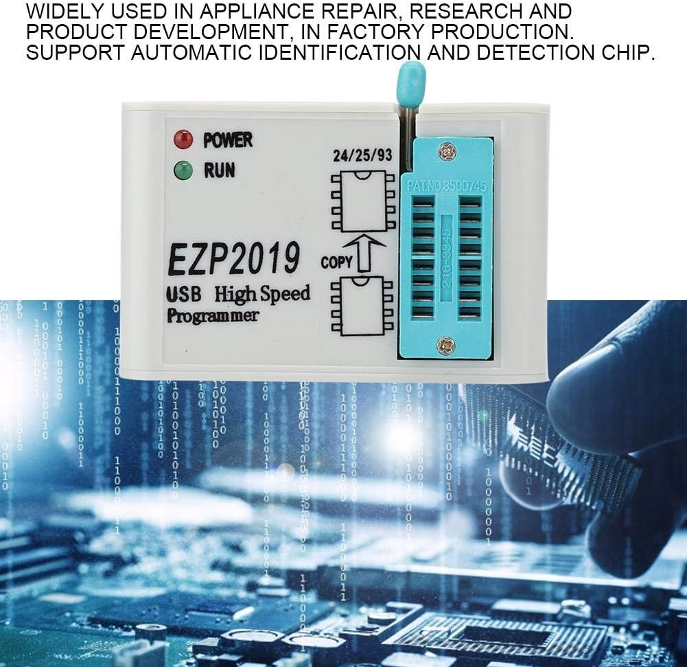 High Speed EZP2019 USB SPI Programmer with Tested Base Support PC Software Firmware Updates, for Block 24 EEPROM - Image 3