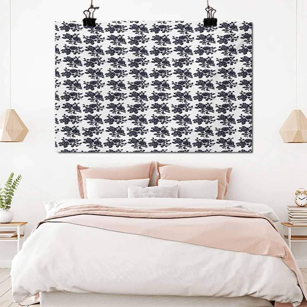 Amazon.com: Rose Bathroom Wall Decor Romantic Composition with Petals