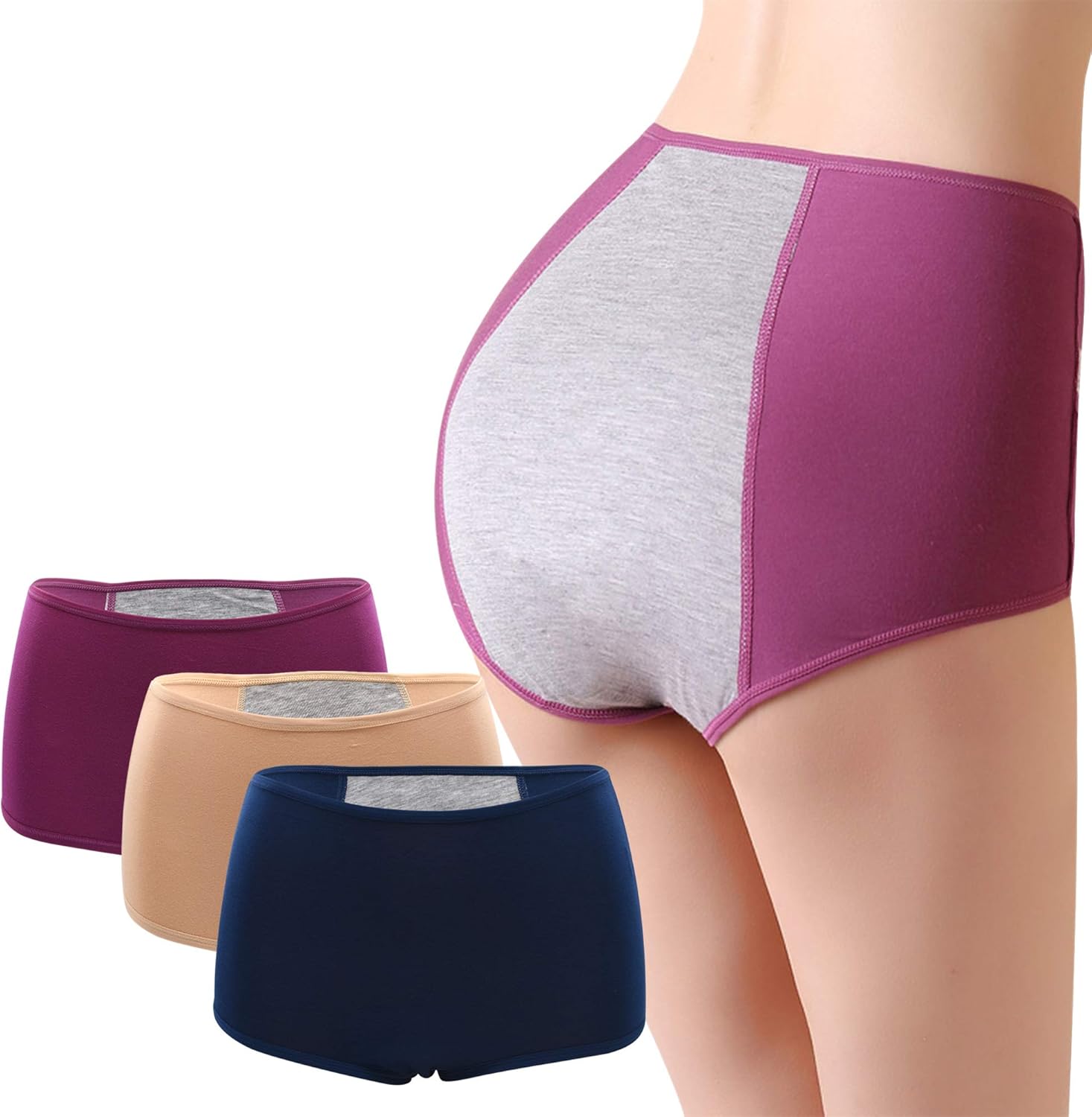 leak proof panties plus size