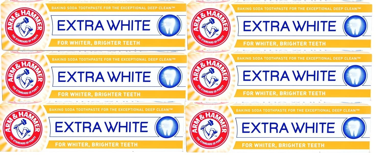 Arm & Hammer Toothpaste Extra White Complete Care 125g x 6 Packs