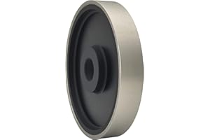 CAQUXIL Diamond Lapidary Jewelry Grinding Wheel 6 Inch with 1 Inch Arbor Hole, Diamond Grinding Wheel for Gem, Marble, Granite, Glass, Ceramics, Cemented Carbide, 600 Grit