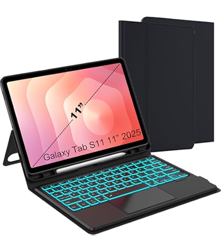 Doohoeek Bluetooth Keyboard Case for Samsung Galaxy Tab S11 11