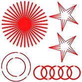 NUDALA 100 Red Glow Sticks Bracelet Necklaces Bulk Glow In The Dark Party 8 inch Light Stick with 100 Connectors for Valentine's Day 4th of July Christmas Party Favors