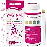 Vaginal pH Balance Test Strips, 50 Feminine pH Test Kit for Women Yeast Infection & BV Monitor, Reliable Acidity & Alkalinity