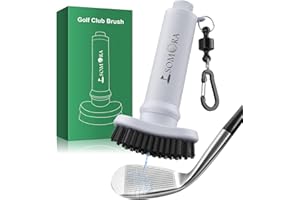 SOMORA Pro Golf Club Cleaner Water Brush - White Elephant Gifts for Adults, Golf Bag Accessories Golf Gifts for Men Dad Father's Day, Magnetic Golf Club Brush Groove Cleaner, Christmas Mens Gifts