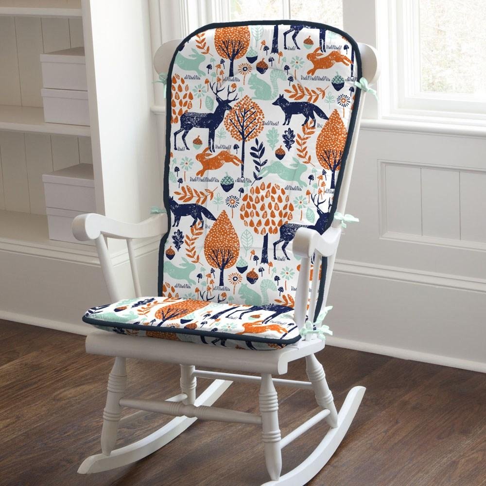 Best carousel design rocking chair pads