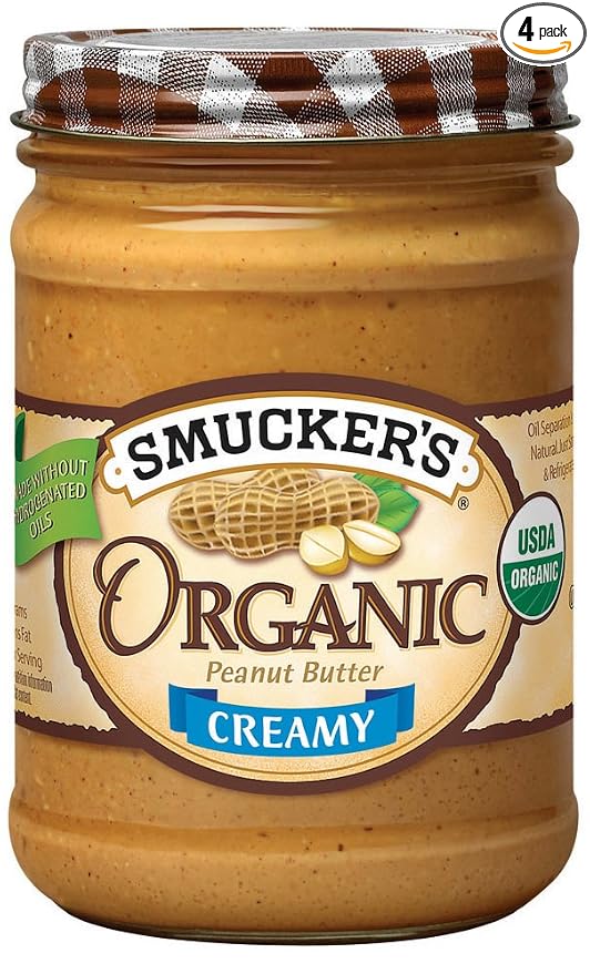 Smucker's Organic penutbutr Cream 16floz (051500053300)