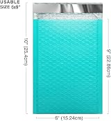 Switory 50pcs Padded Envelopes A5 Bubble Mailers 6x10in Green view 2