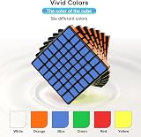 ROXENDA 7x7 Speed Cube Original Vivid Color Sticker ABS Durable view 4