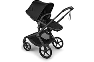 Bugaboo Fox 5 Renew Full Size All Terrain Premium Stroller from Newborn to Toddler - Heritage Black