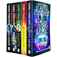 Terry pratchett Discworld novels Series 8 :6 books collection set