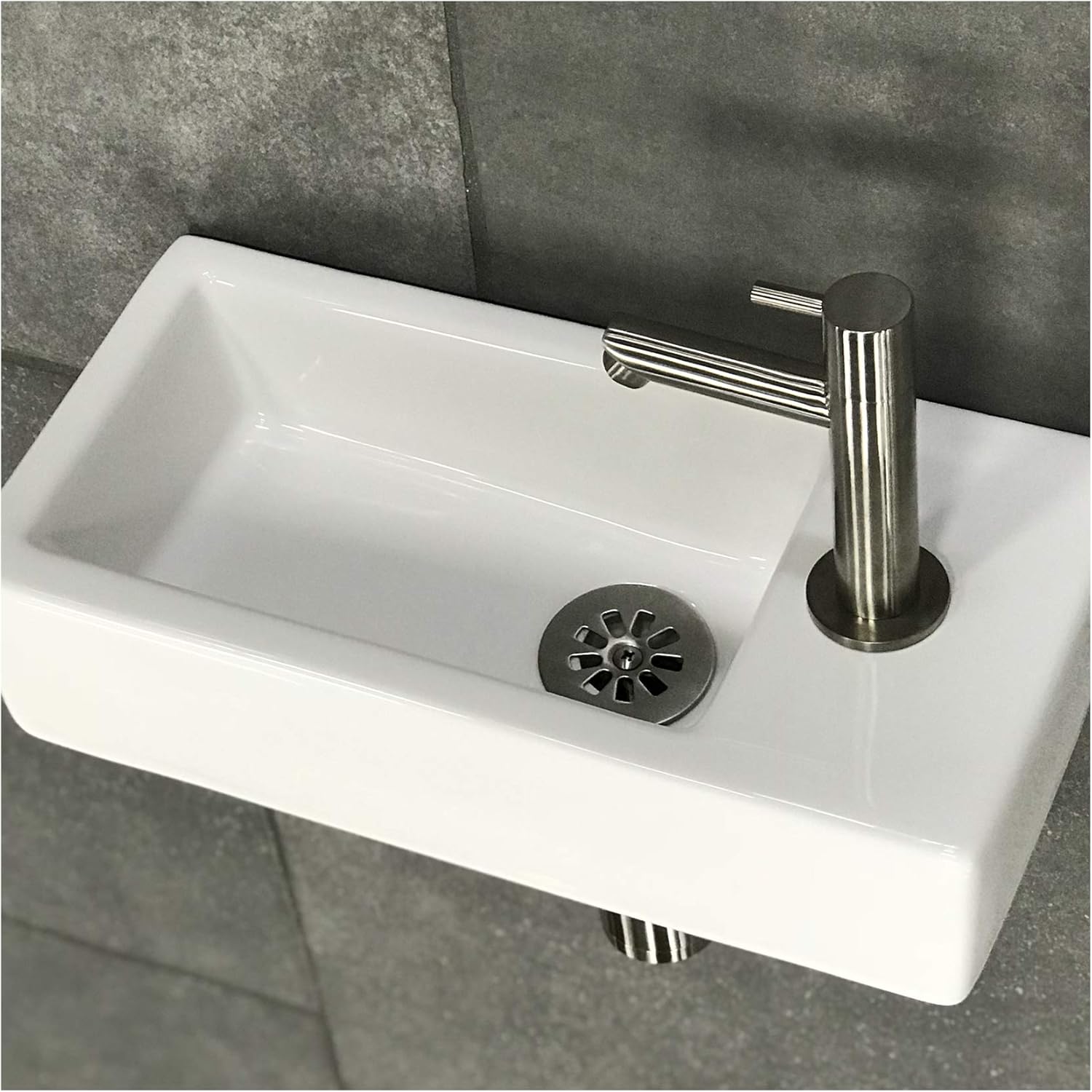 DIFFERNZ Helios Bathroom Ceramic 38.010.00, White - Image 3