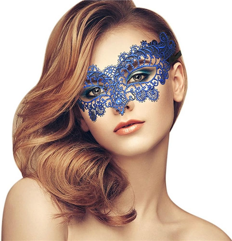 Lady of Luck Spitzenmaske Reizvoll Schleier Maske Spitze venezianischen