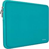 Naukay 15.6 Inch Laptop case Bag,Against dust Resistant Neoprene Notebook Computer Pocket Sleeve/Tablet Briefcase Carrying Bag Compatible 15-15.6 Inch HP/Dell/Asus/Acer/Toshiba/Fujitsu-Blue