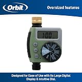 Orbit 62056Z Watering Timer, Single-Dial, Rain Delay, Green view 3