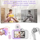 ARNSSIEN Kids Camera Toy 2.4in IPS 180° Flip Lens 32GB TF Card 1080P view 3