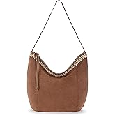 The Sak Sequoia Hobo Bag - Premium Large Leather Women's Handbag for Everyday & Travel - Durable Purse With Zipper Pocket