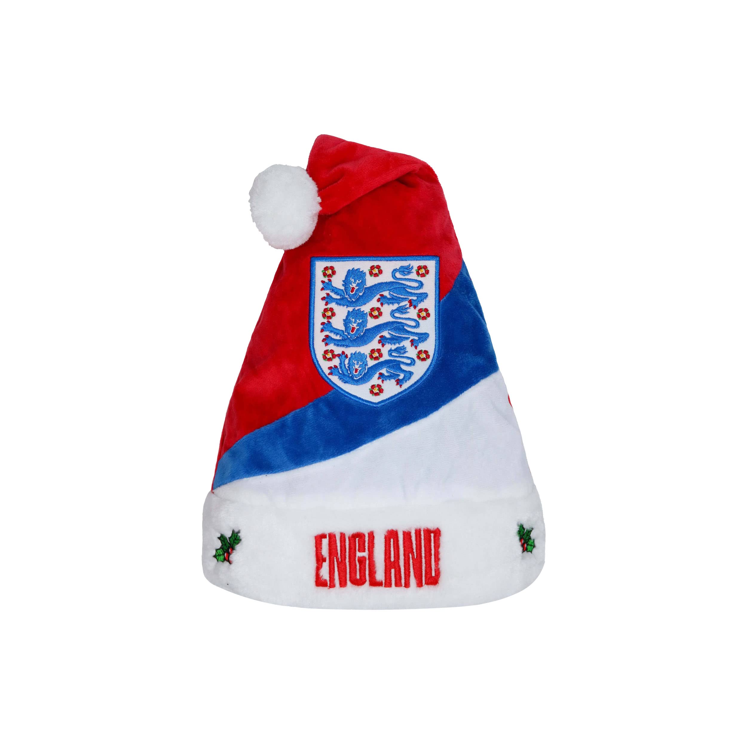 FOCO International Football England Fan Christmas Xmas Santa Hat