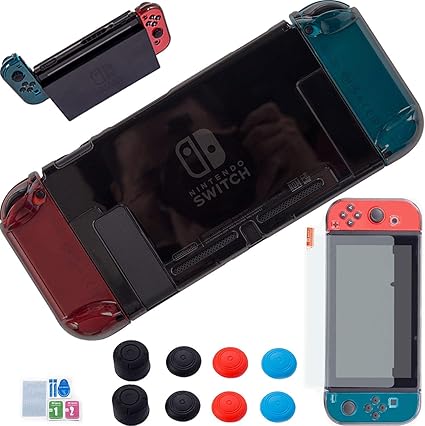 Amazon Com 3 In 1 Nintendo Switch Cover Case Newest Version